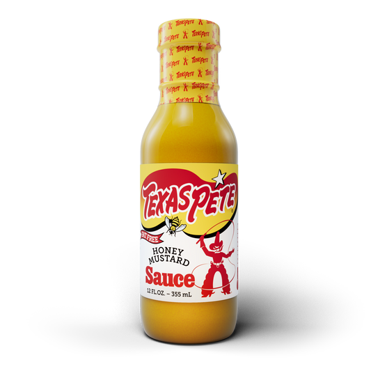 12oz Bottle of Texas Pete honey mustard sauce