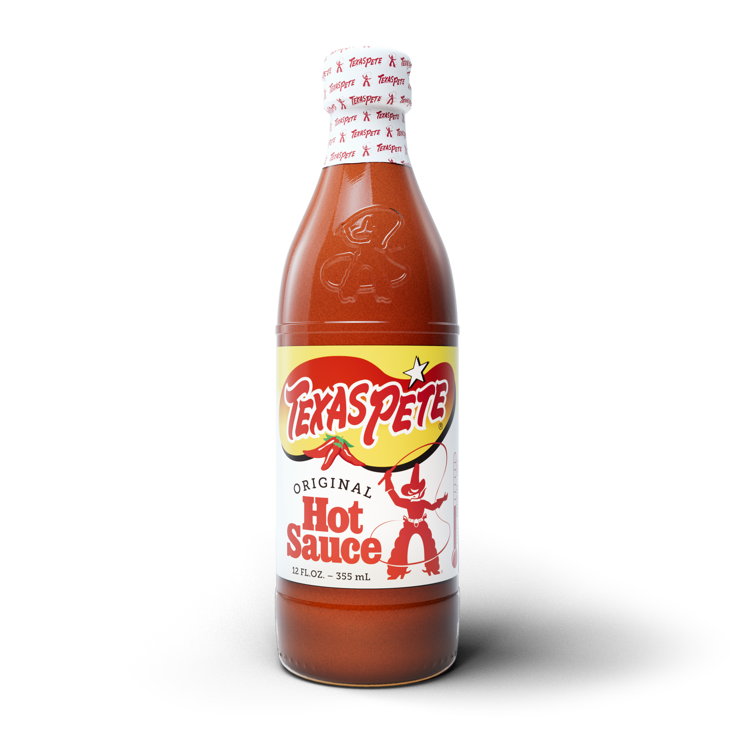 12 Fl. Oz. Bottle of Texas Pete Hot Sauce