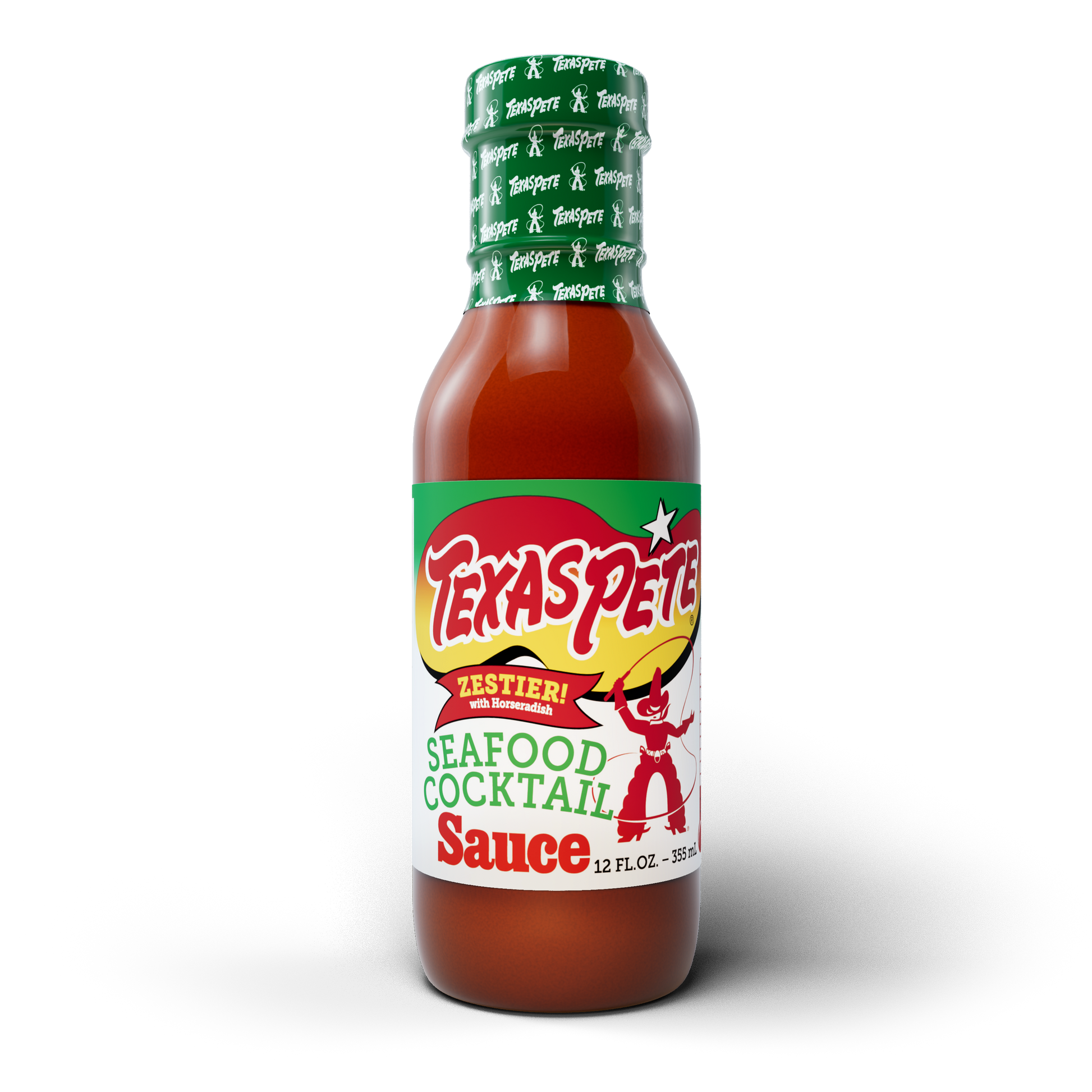 12oz Bottle of Texas Pete Seafood Cocktail Sauce