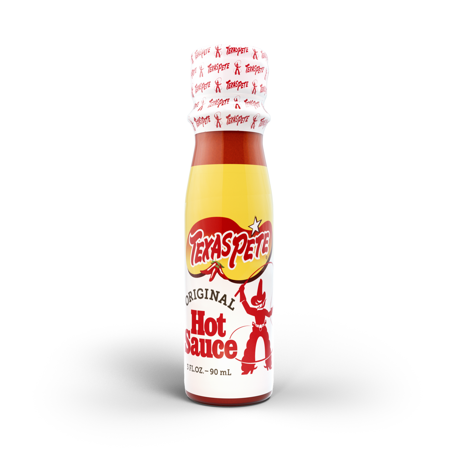 3 Fl. Oz. Bottle of Texas Pete Hot Sauce 