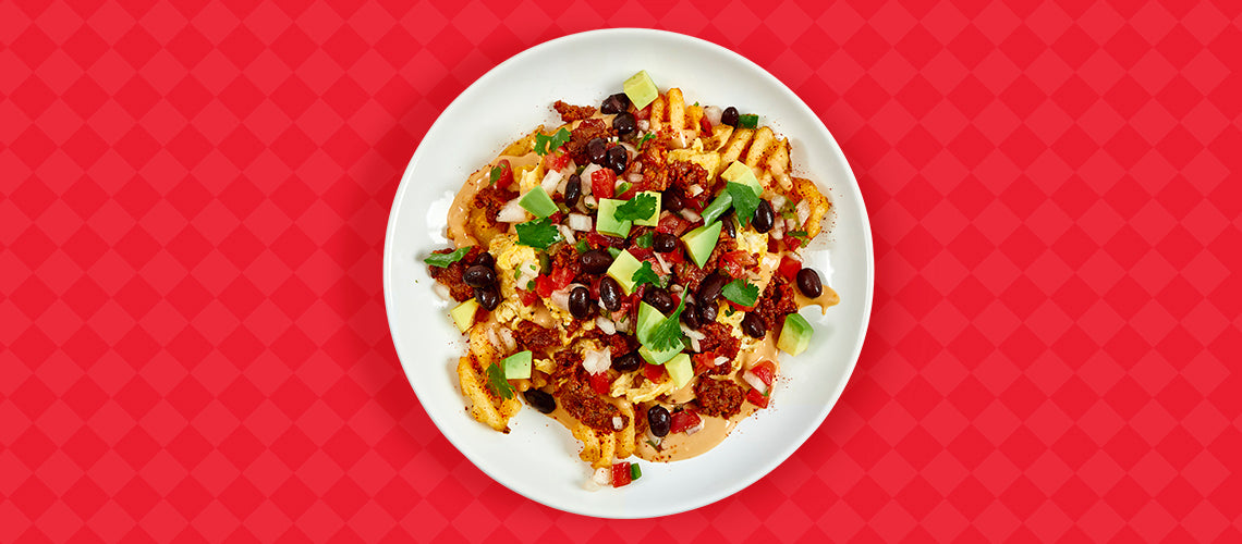 Spicy Irish Breakfast Nachos