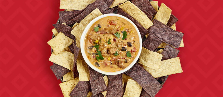 Spicy Loaded Queso Dip