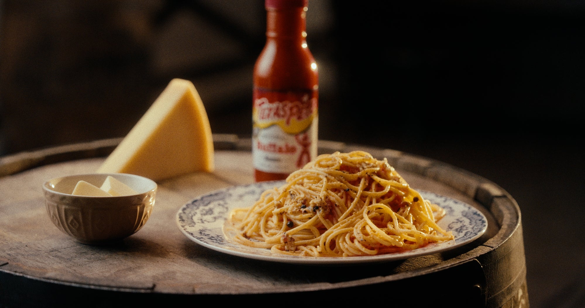 Cacio e Pepe with Texas Pete® Original Buffalo Sauce