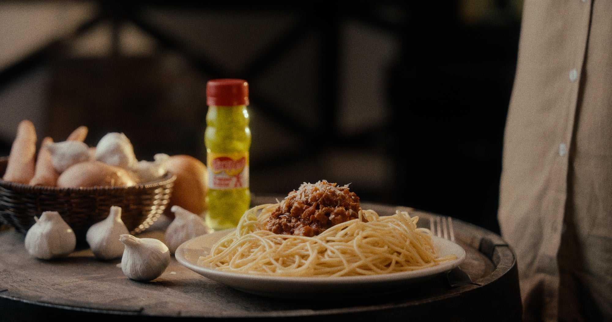 Spaghetti Bolognese with Texas Pete® Pepper Sauce