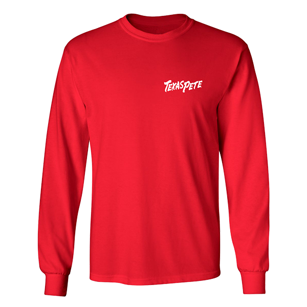 Logo Red Long Sleeve T-shirt