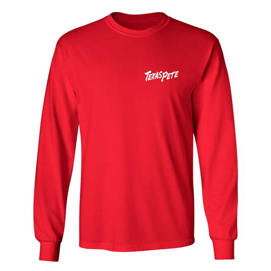Logo Red Long Sleeve T-shirt
