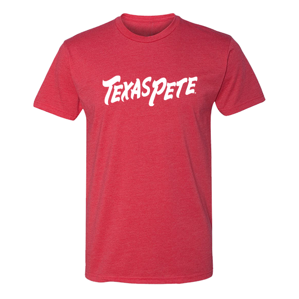 Red T-shirt Short Sleeve (Next Level) - White Logo