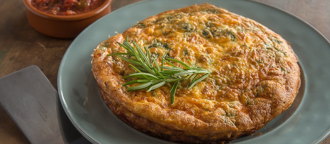 Texas Pete® Sautéed Garlic Flavor Hot Sauce Breakfast Bake