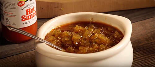 Hot Pepper Relish Brats