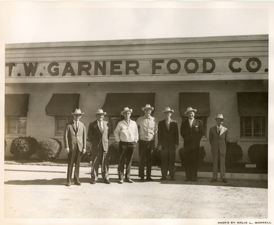Bobby Mahood, Gene Petty, Harold H. Garner, Thad W. Garner, Ralph C. Garner, Don Dunnegan and Gene Mahood