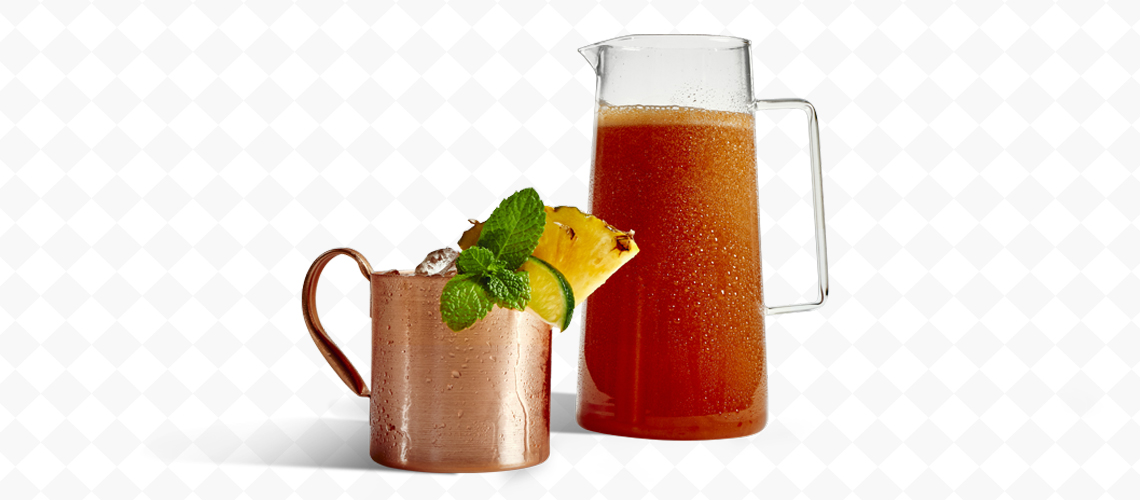 Pineapple Moscow Mule