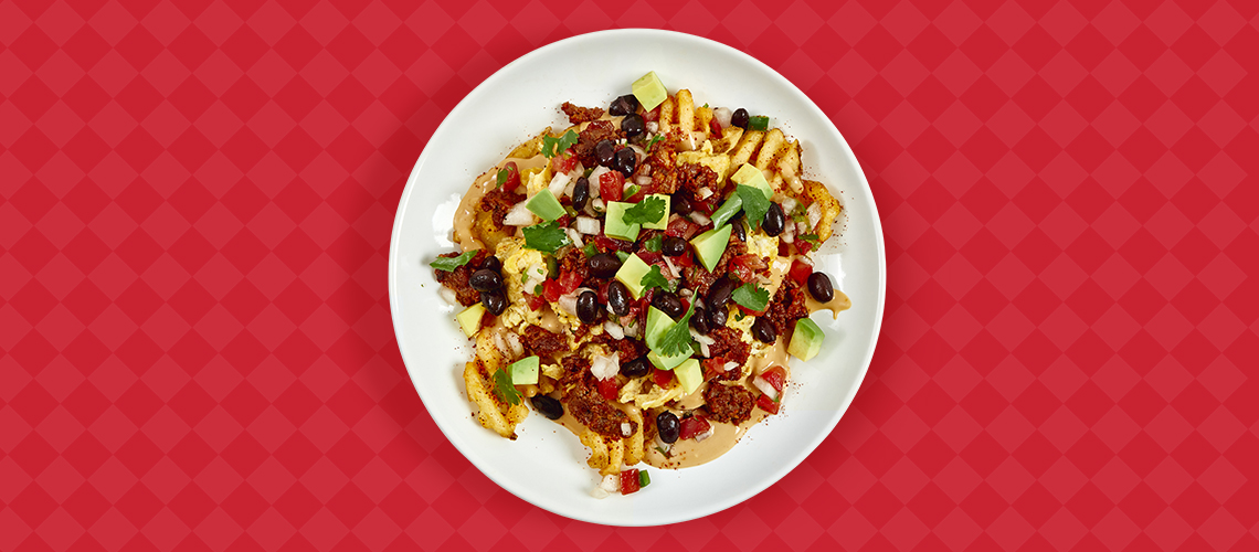 Spicy Irish Breakfast Nachos